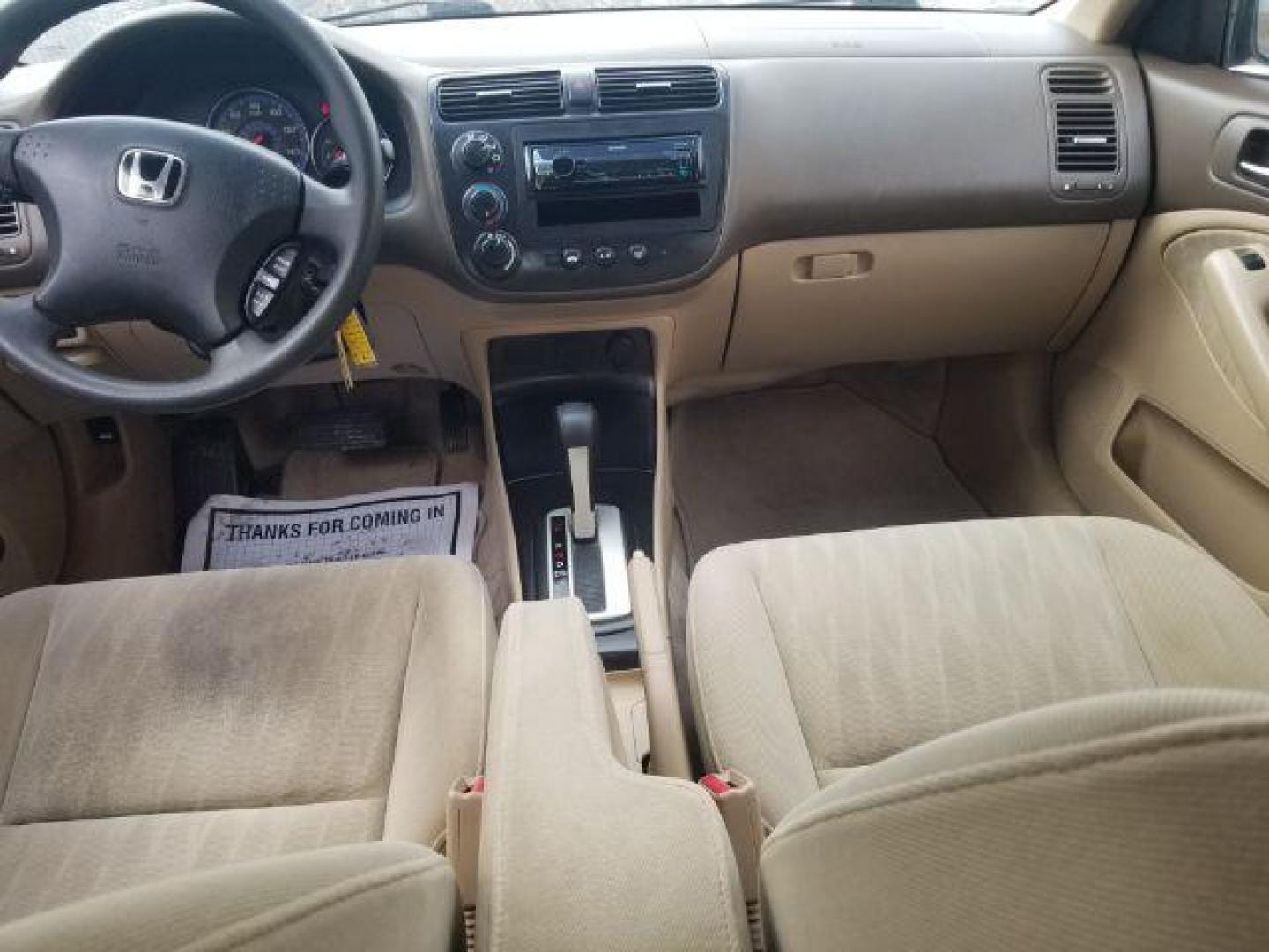 2005 Honda Civic LX (2HGES16505H) with an 1.7L I-4 regular unleaded engine, located at 4047 Montana Ave., Billings, MT, 59101, 45.770847, -108.529800 - Photo#11