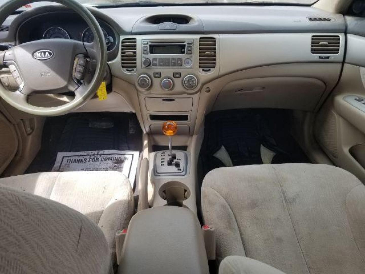 2007 Kia Optima LX (KNAGE123X75) with an 2.4L L4 DOHC 16V engine, 4-Speed Automatic transmission, located at 601 E. Idaho St., Kalispell, MT, 59901, 0.000000, 0.000000 - Photo#11