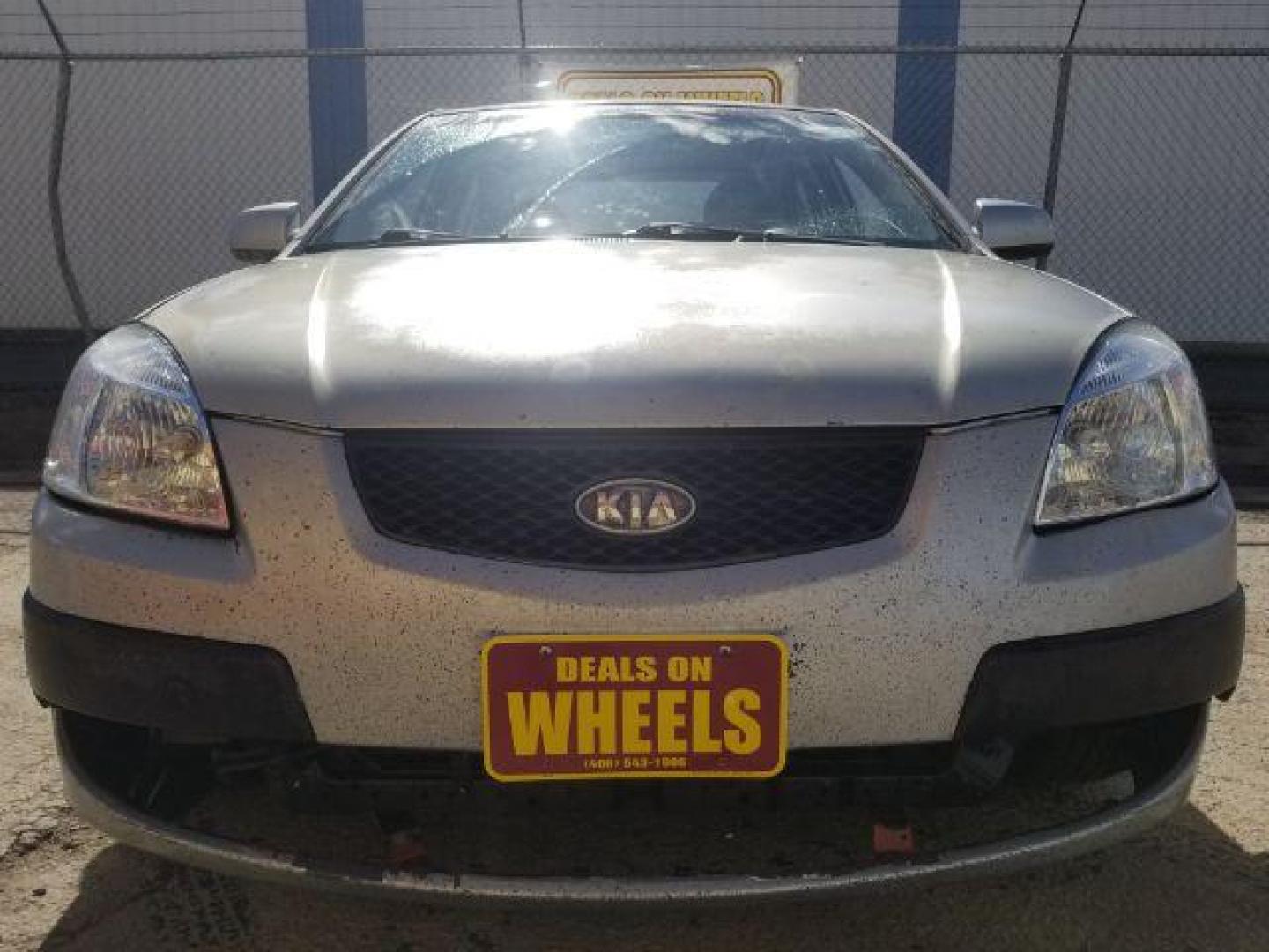 2007 Kia Rio LX (KNADE123976) with an 1.6L L4 DOHC 16V engine, located at 1800 West Broadway, Missoula, 59808, (406) 543-1986, 46.881348, -114.023628 - Photo#1