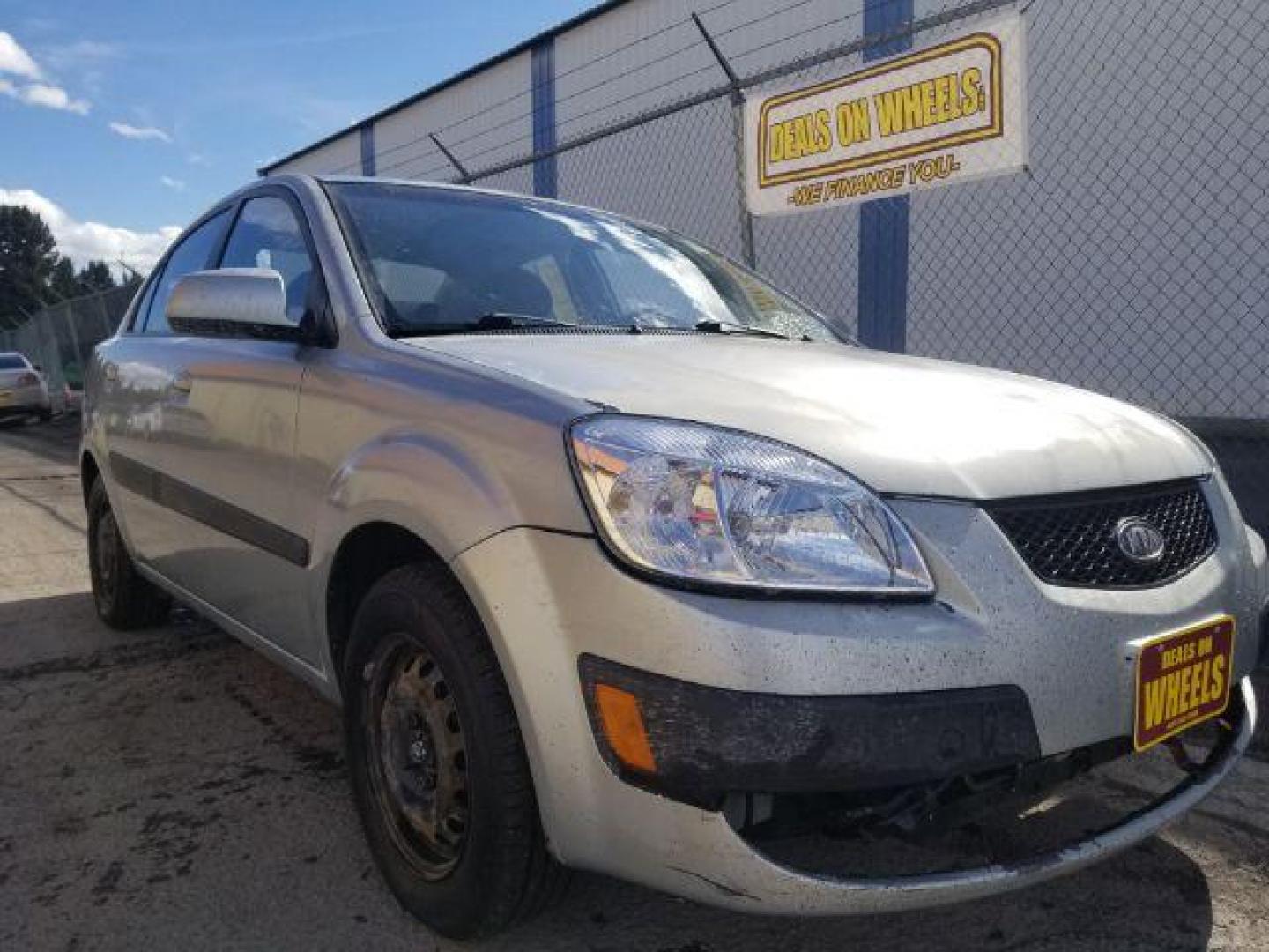 2007 Kia Rio LX (KNADE123976) with an 1.6L L4 DOHC 16V engine, located at 1800 West Broadway, Missoula, 59808, (406) 543-1986, 46.881348, -114.023628 - Photo#2