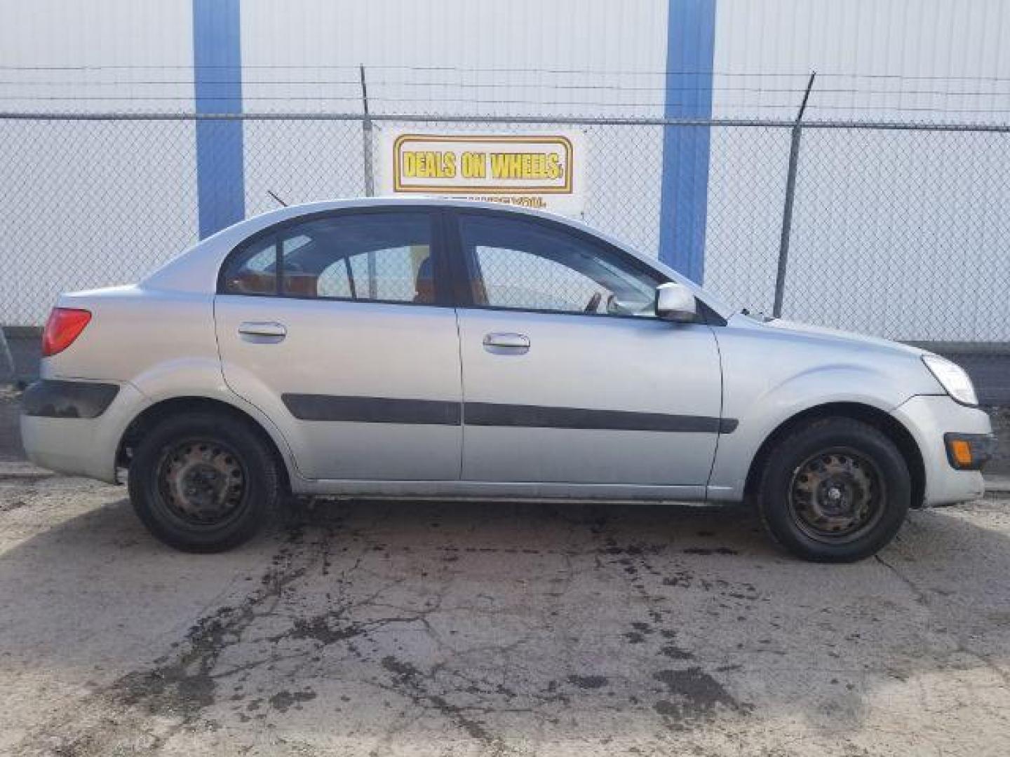 2007 Kia Rio LX (KNADE123976) with an 1.6L L4 DOHC 16V engine, located at 1800 West Broadway, Missoula, 59808, (406) 543-1986, 46.881348, -114.023628 - Photo#3