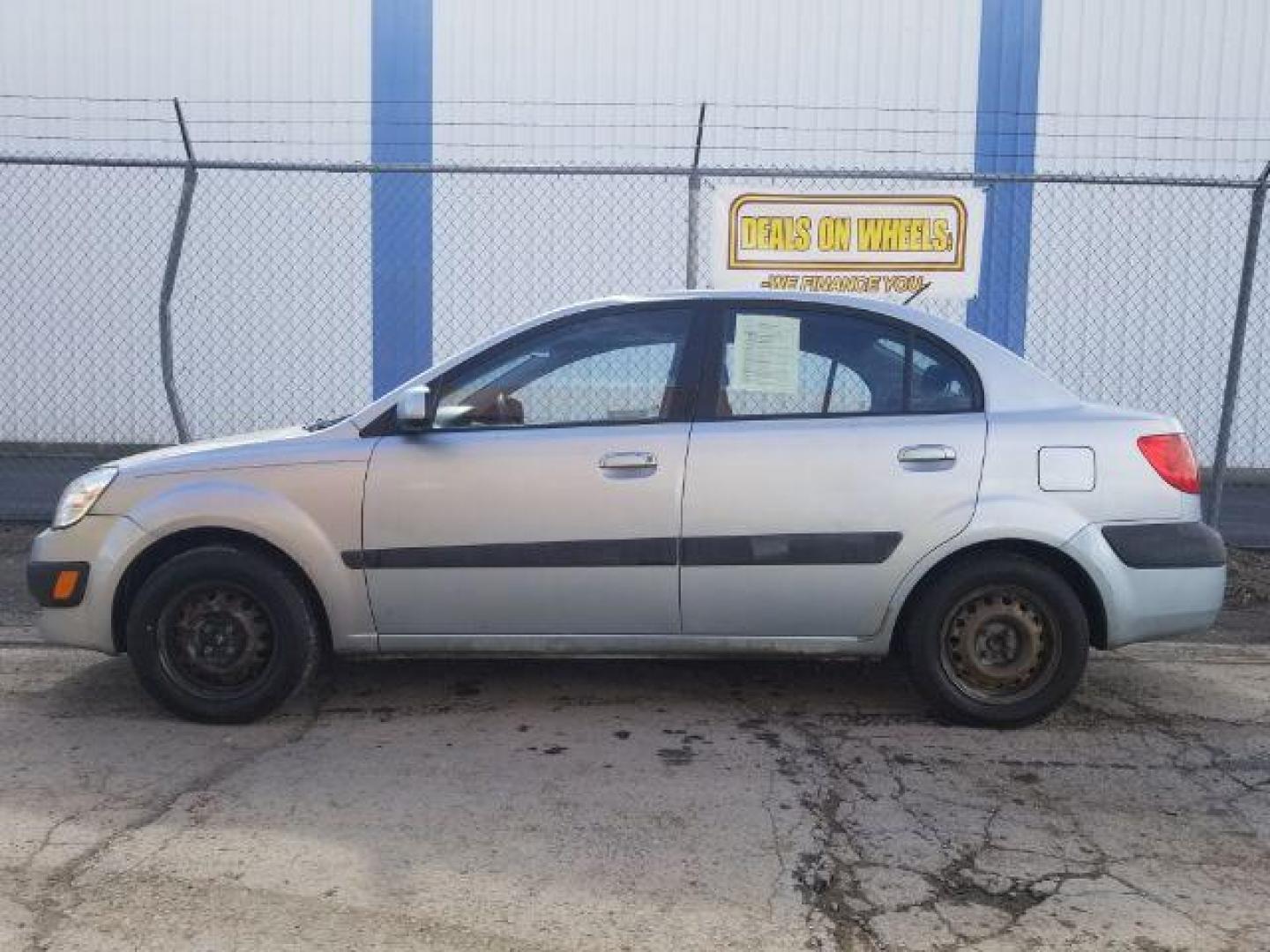 2007 Kia Rio LX (KNADE123976) with an 1.6L L4 DOHC 16V engine, located at 1800 West Broadway, Missoula, 59808, (406) 543-1986, 46.881348, -114.023628 - Photo#6
