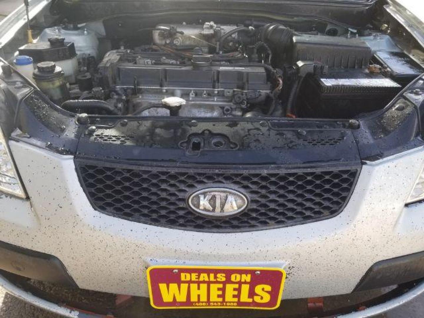 2007 Kia Rio LX (KNADE123976) with an 1.6L L4 DOHC 16V engine, located at 1800 West Broadway, Missoula, 59808, (406) 543-1986, 46.881348, -114.023628 - Photo#13