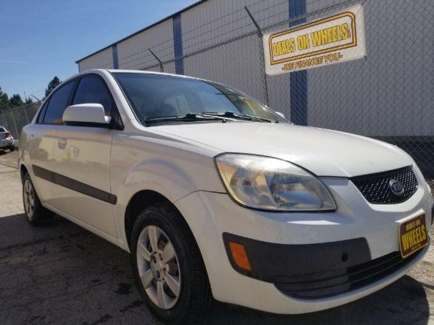 2007 Kia Rio LX (KNADE123776) with an 1.6L L4 DOHC 16V engine, located at 1800 West Broadway, Missoula, 59808, (406) 543-1986, 46.881348, -114.023628 - Photo#2