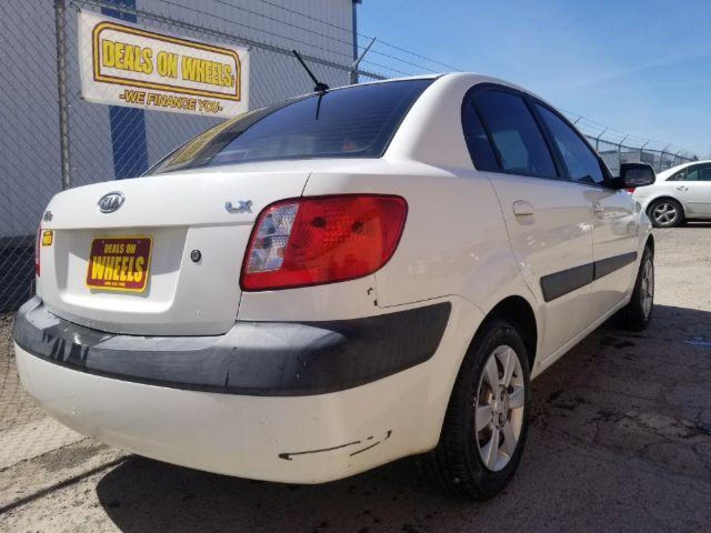 2007 Kia Rio LX (KNADE123776) with an 1.6L L4 DOHC 16V engine, located at 1800 West Broadway, Missoula, 59808, (406) 543-1986, 46.881348, -114.023628 - Photo#4