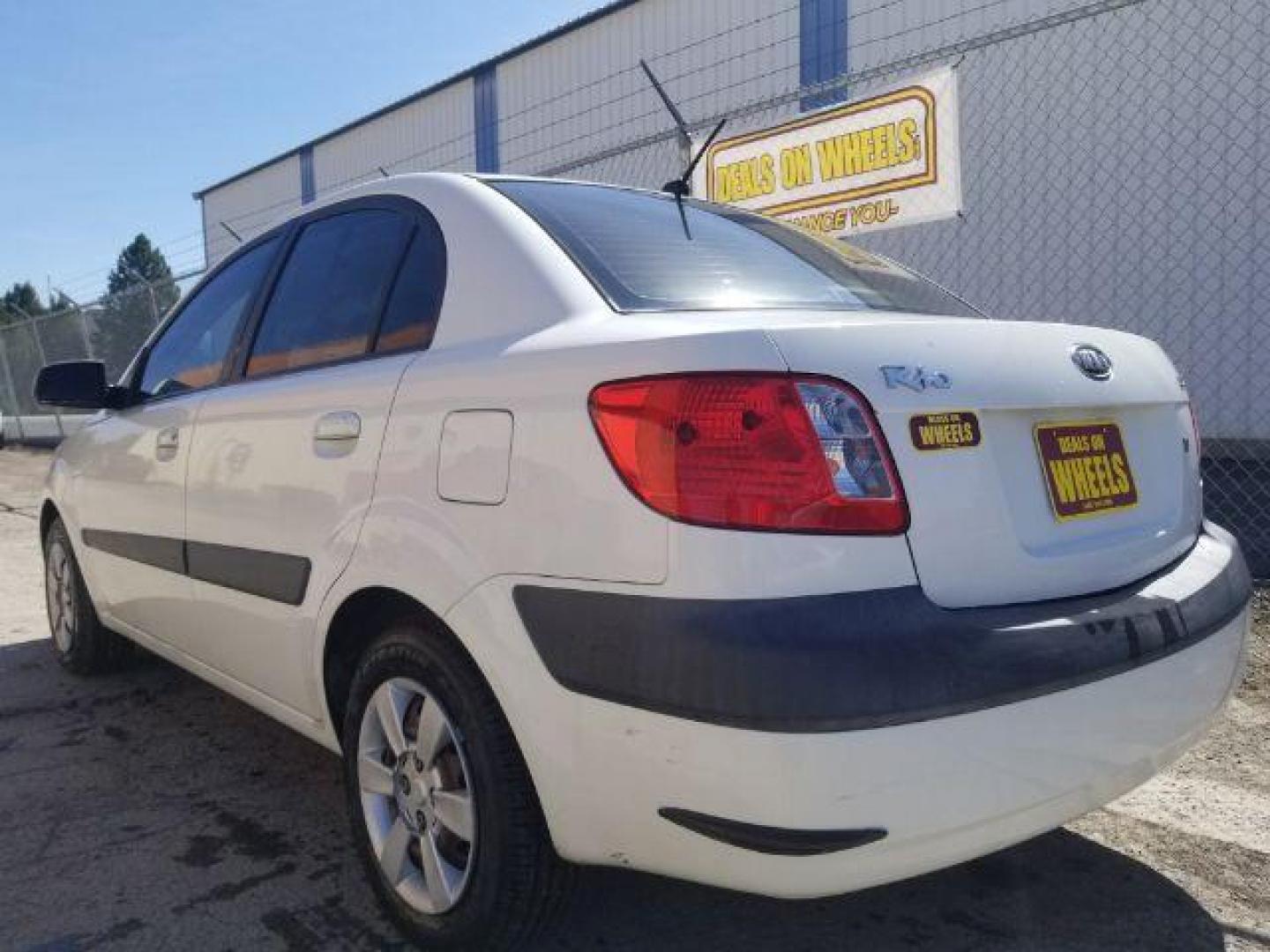 2007 Kia Rio LX (KNADE123776) with an 1.6L L4 DOHC 16V engine, located at 1800 West Broadway, Missoula, 59808, (406) 543-1986, 46.881348, -114.023628 - Photo#5