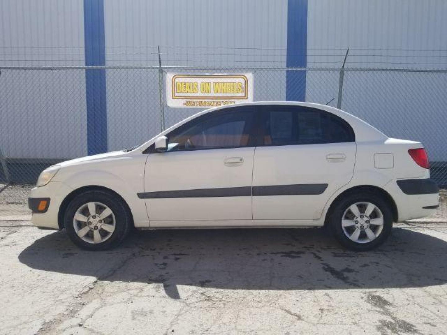 2007 Kia Rio LX (KNADE123776) with an 1.6L L4 DOHC 16V engine, located at 1800 West Broadway, Missoula, 59808, (406) 543-1986, 46.881348, -114.023628 - Photo#6