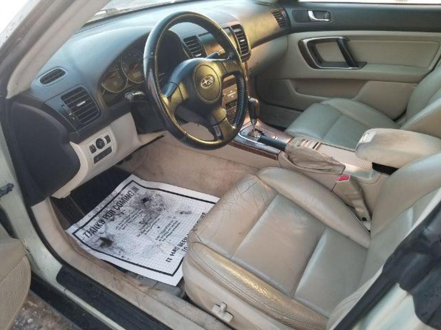 2007 /Taupe Leather Interior Subaru Outback 2.5i Limited Wagon (4S4BP62C877) with an 2.5L H4 SOHC 16V engine, 4-Speed Automatic transmission, located at 601 E. Idaho St., Kalispell, MT, 59901, 0.000000, 0.000000 - Photo#7