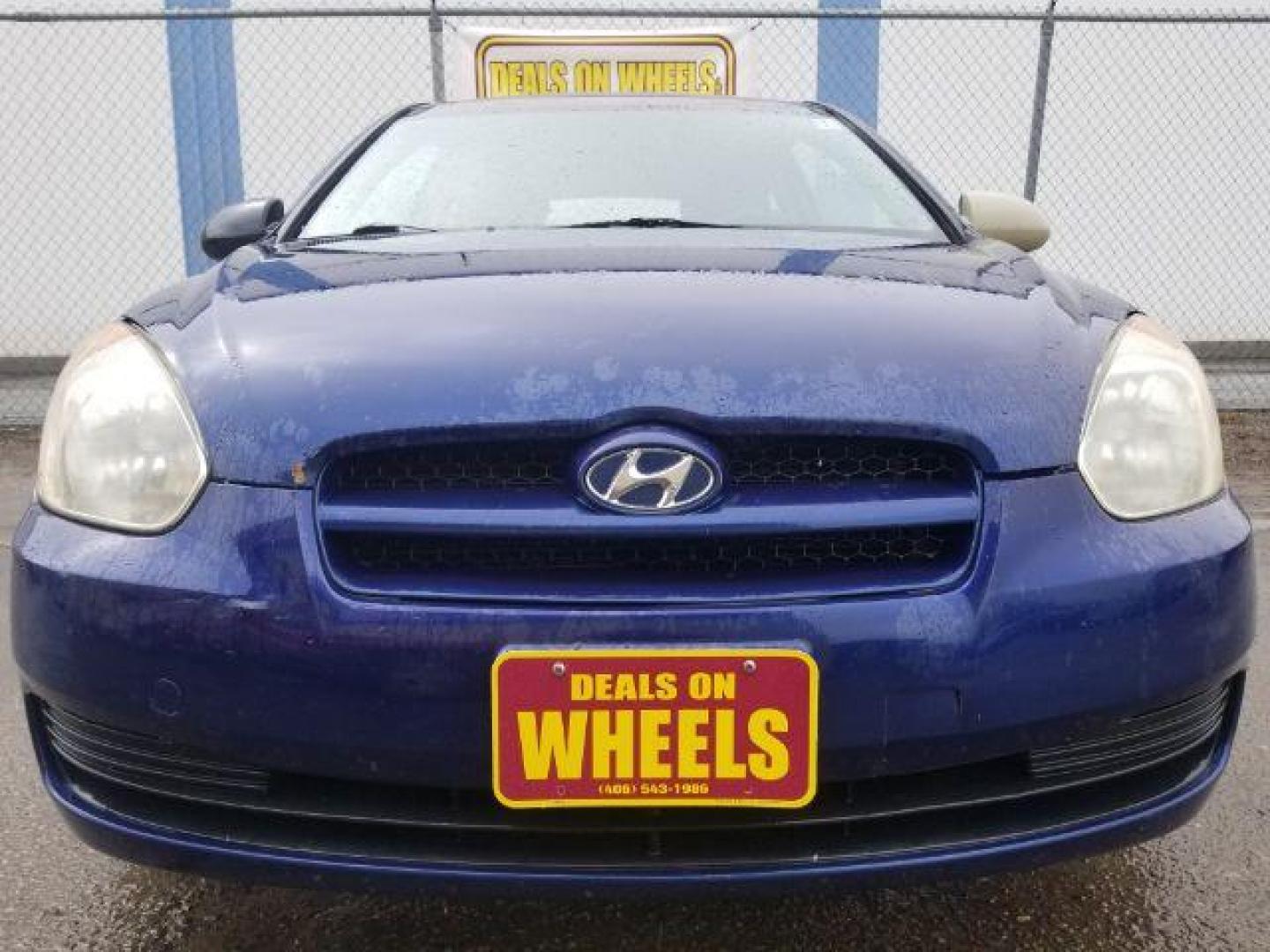 2008 Hyundai Accent GS 3-Door (KMHCM36C98U) with an 1.6L L4 DOHC 16V engine, located at 4801 10th Ave S,, Great Falls, MT, 59405, 0.000000, 0.000000 - Photo#1