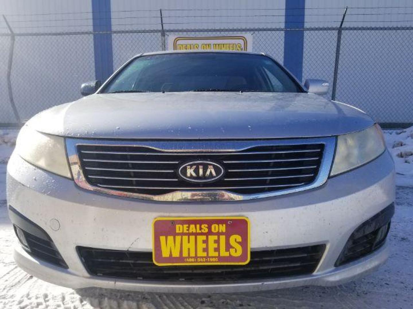 2009 Kia Optima LX (KNAGE228395) with an 2.4L L4 DOHC 16V engine, 4-Speed Automatic transmission, located at 1800 West Broadway, Missoula, 59808, (406) 543-1986, 46.881348, -114.023628 - Photo#1