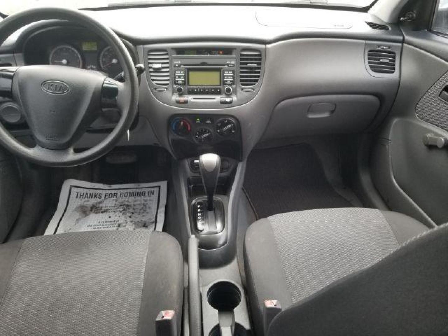 2009 Kia Rio Base (KNADE223296) with an 1.6L L4 DOHC 16V engine, Automatic transmission, located at 1800 West Broadway, Missoula, 59808, (406) 543-1986, 46.881348, -114.023628 - Photo#11