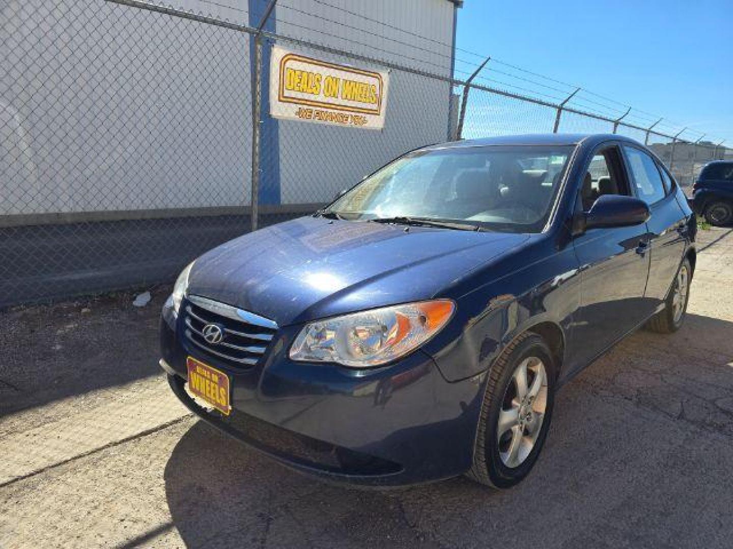 2010 Blue Hyundai Elantra SE (KMHDU4AD4AU) with an 2.0L L4 DOHC 16V engine, located at 4047 Montana Ave., Billings, MT, 59101, 45.770847, -108.529800 - Photo#0