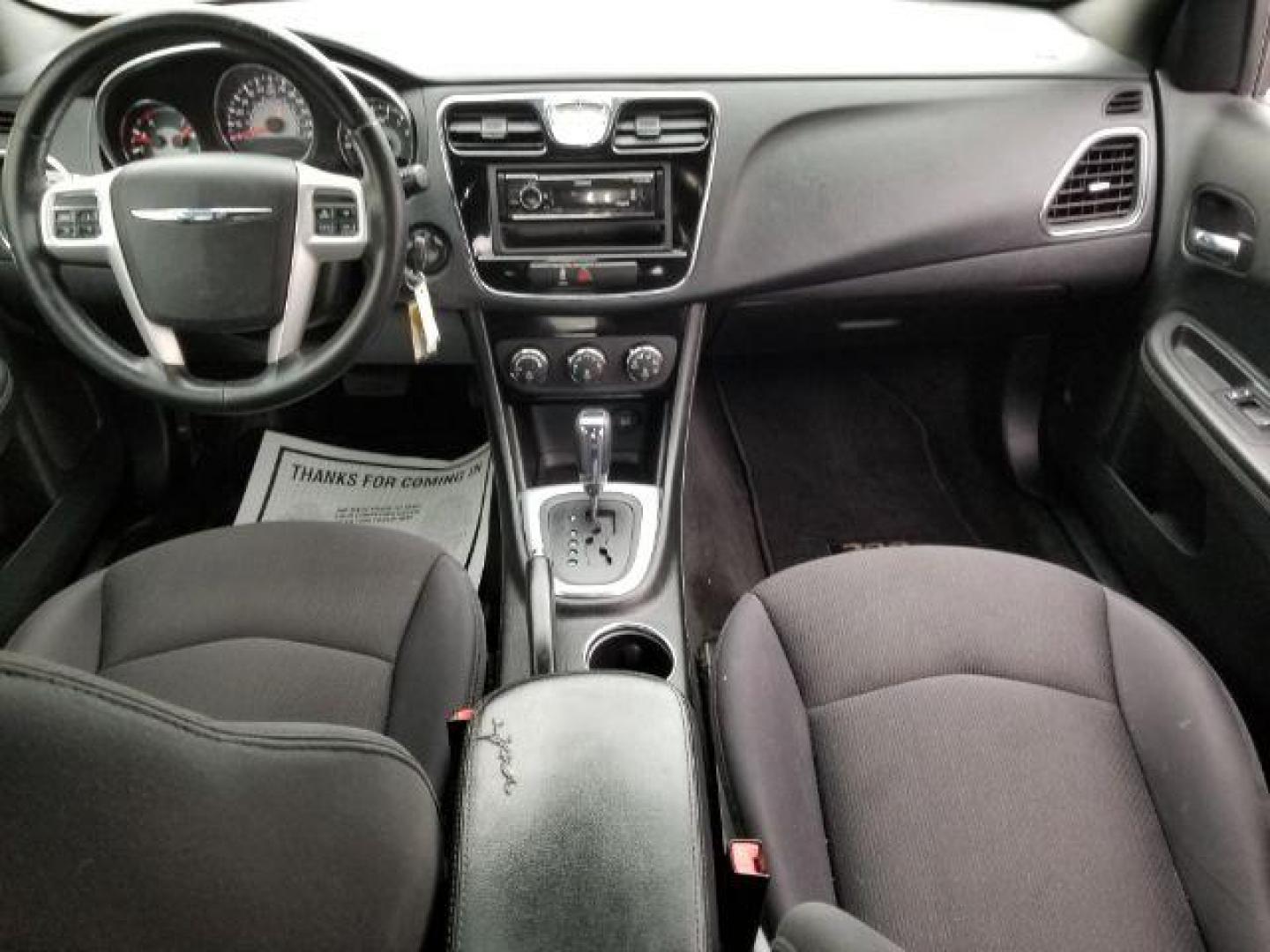 2013 Bright White Chrysler 200 Touring (1C3CCBBB4DN) with an 2.4L L4 DOHC 16V engine, 6-Speed Automatic transmission, located at 4801 10th Ave S,, Great Falls, MT, 59405, 0.000000, 0.000000 - Photo#11