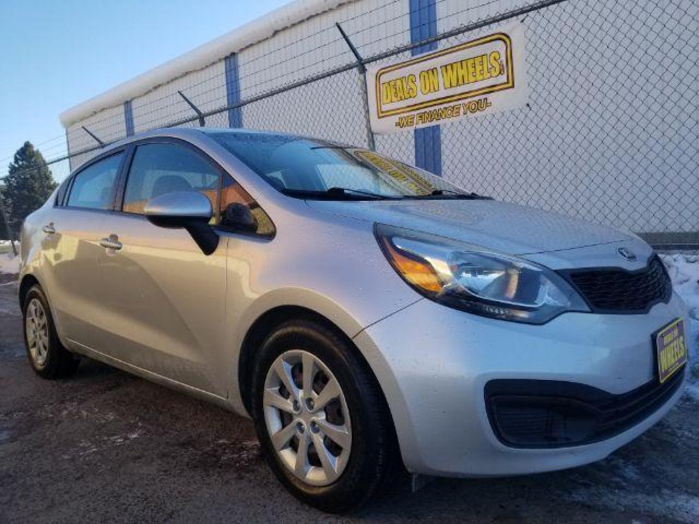 2014 Kia Rio LX (KNADM4A33E6) with an 1.6L L4 DOHC 16V engine, located at 1821 N Montana Ave., Helena, MT, 59601, (406) 422-1031, 0.000000, 0.000000 - Photo#2