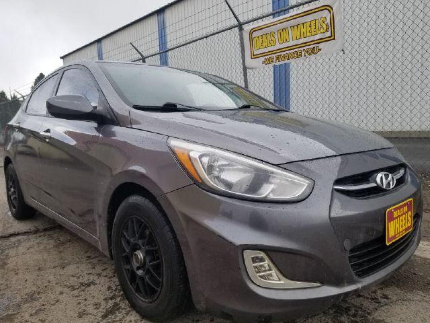 2015 Hyundai Accent GLS 4-Door 6A (KMHCT4AE3FU) with an 1.6L L4 DOHC 16V engine, 6-Speed Automatic transmission, located at 1800 West Broadway, Missoula, 59808, (406) 543-1986, 46.881348, -114.023628 - Photo#2