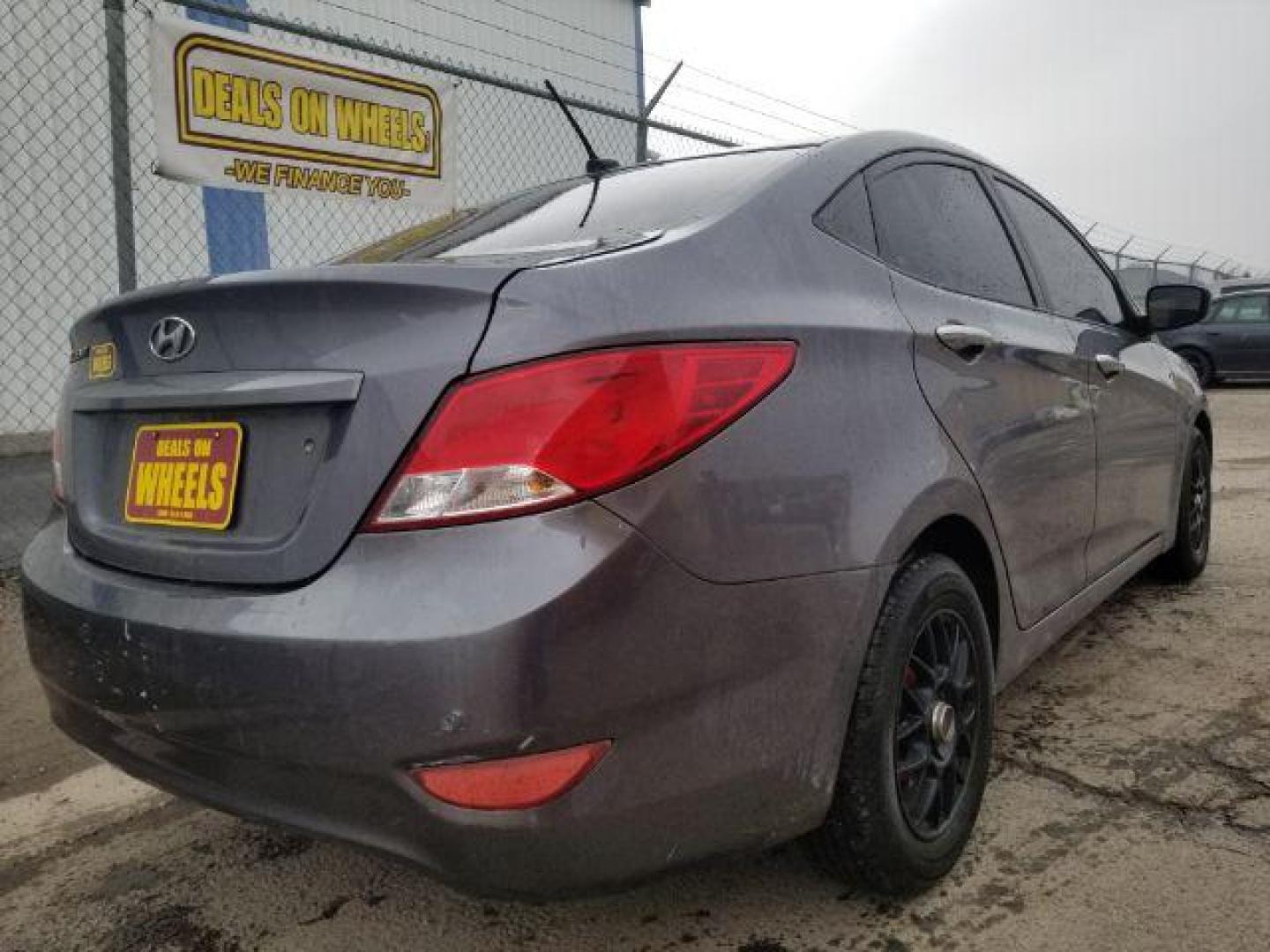 2015 Hyundai Accent GLS 4-Door 6A (KMHCT4AE3FU) with an 1.6L L4 DOHC 16V engine, 6-Speed Automatic transmission, located at 1800 West Broadway, Missoula, 59808, (406) 543-1986, 46.881348, -114.023628 - Photo#4