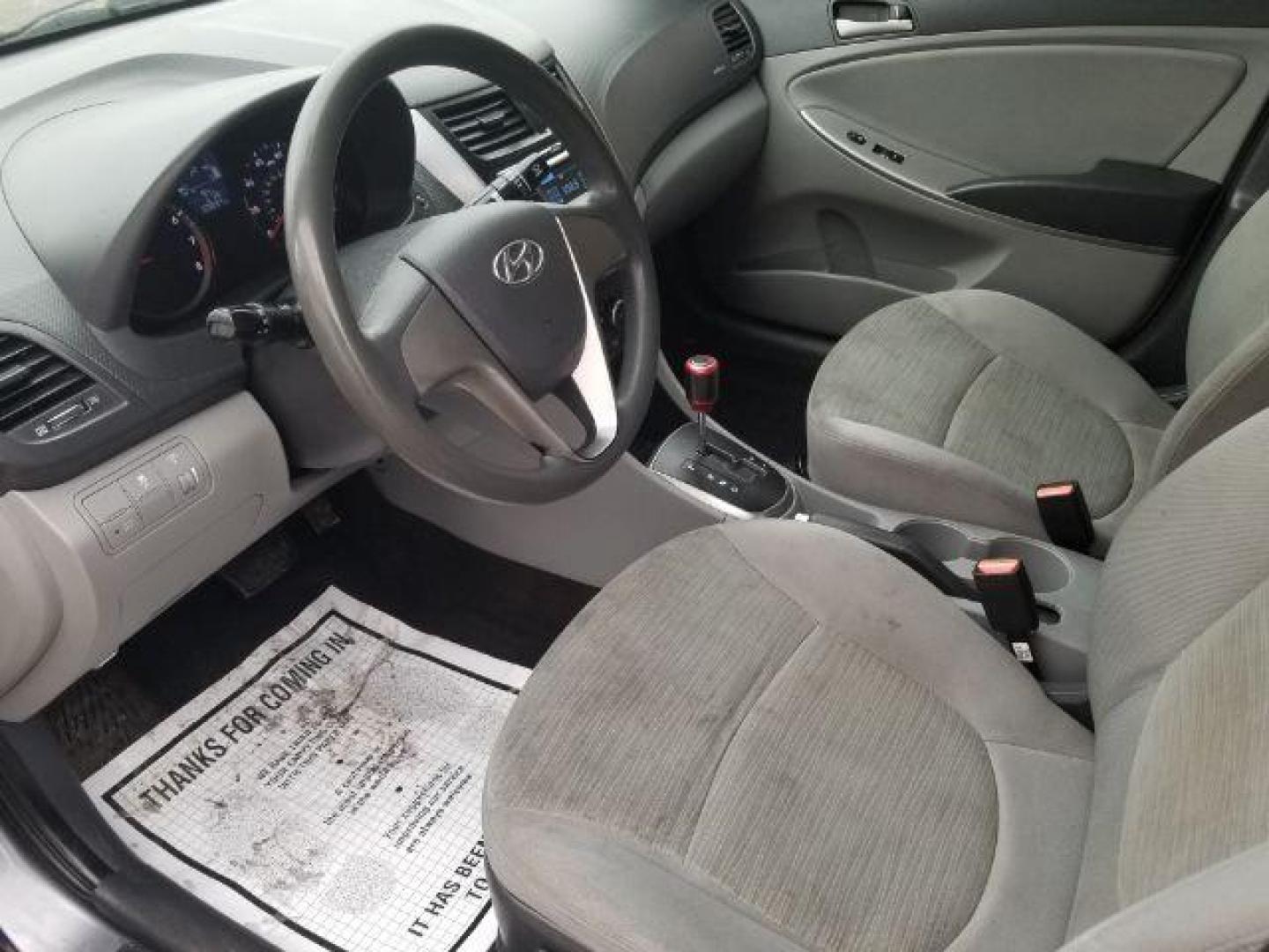 2015 Hyundai Accent GLS 4-Door 6A (KMHCT4AE3FU) with an 1.6L L4 DOHC 16V engine, 6-Speed Automatic transmission, located at 1800 West Broadway, Missoula, 59808, (406) 543-1986, 46.881348, -114.023628 - Photo#7
