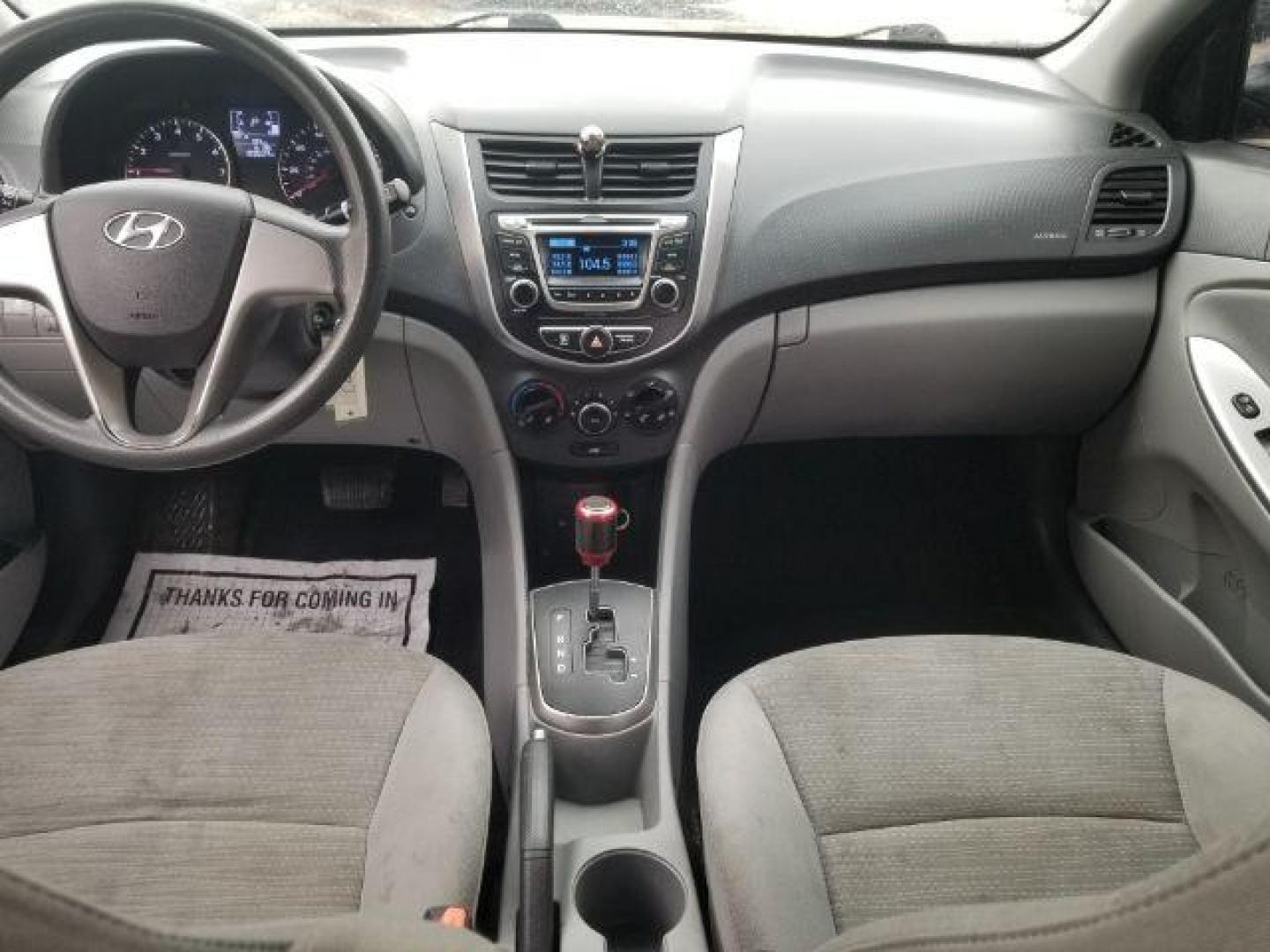 2015 Hyundai Accent GLS 4-Door 6A (KMHCT4AE3FU) with an 1.6L L4 DOHC 16V engine, 6-Speed Automatic transmission, located at 1800 West Broadway, Missoula, 59808, (406) 543-1986, 46.881348, -114.023628 - Photo#11