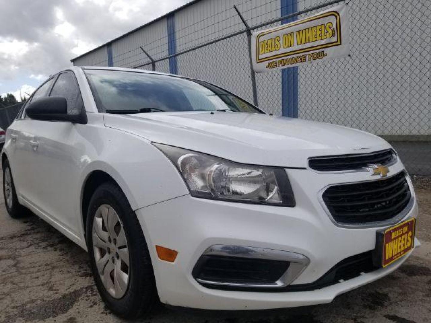 2016 Summit White Chevrolet Cruze Limited LS Auto (1G1PC5SG6G7) with an 1.8L L4 DOHC 16V FFV engine, 6-Speed Automatic transmission, located at 4047 Montana Ave., Billings, MT, 59101, 45.770847, -108.529800 - Photo#2