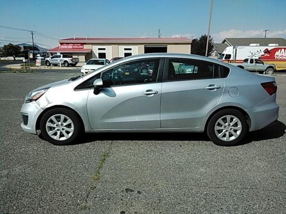 2017 Bright Silver Kia Rio LX 6A (KNADM4A30H6) with an 1.6L L4 DOHC 16V engine, 6-Speed Automatic transmission, located at 1821 N Montana Ave, Helena, MT, 59601, (406) 543-1986, 46.603153, -112.020531 - Photo #1