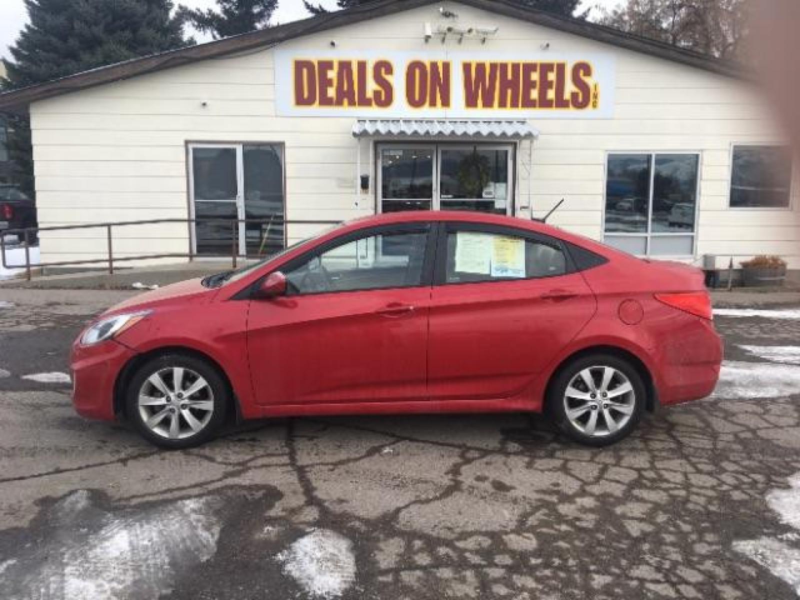 2012 Hyundai Accent GLS 4-Door (KMHCU4AE0CU) with an 1.6L L4 DOHC 16V engine, located at 1821 N Montana Ave, Helena, MT, 59601, (406) 543-1986, 46.603153, -112.020531 - Photo #5