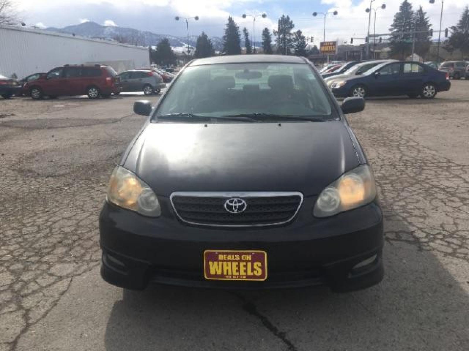 2007 Black Sand Pearl Toyota Corolla S (1NXBR32E37Z) with an 1.8L L4 DOHC 16V engine, located at 1821 N Montana Ave, Helena, MT, 59601, (406) 543-1986, 46.603153, -112.020531 - Photo #1