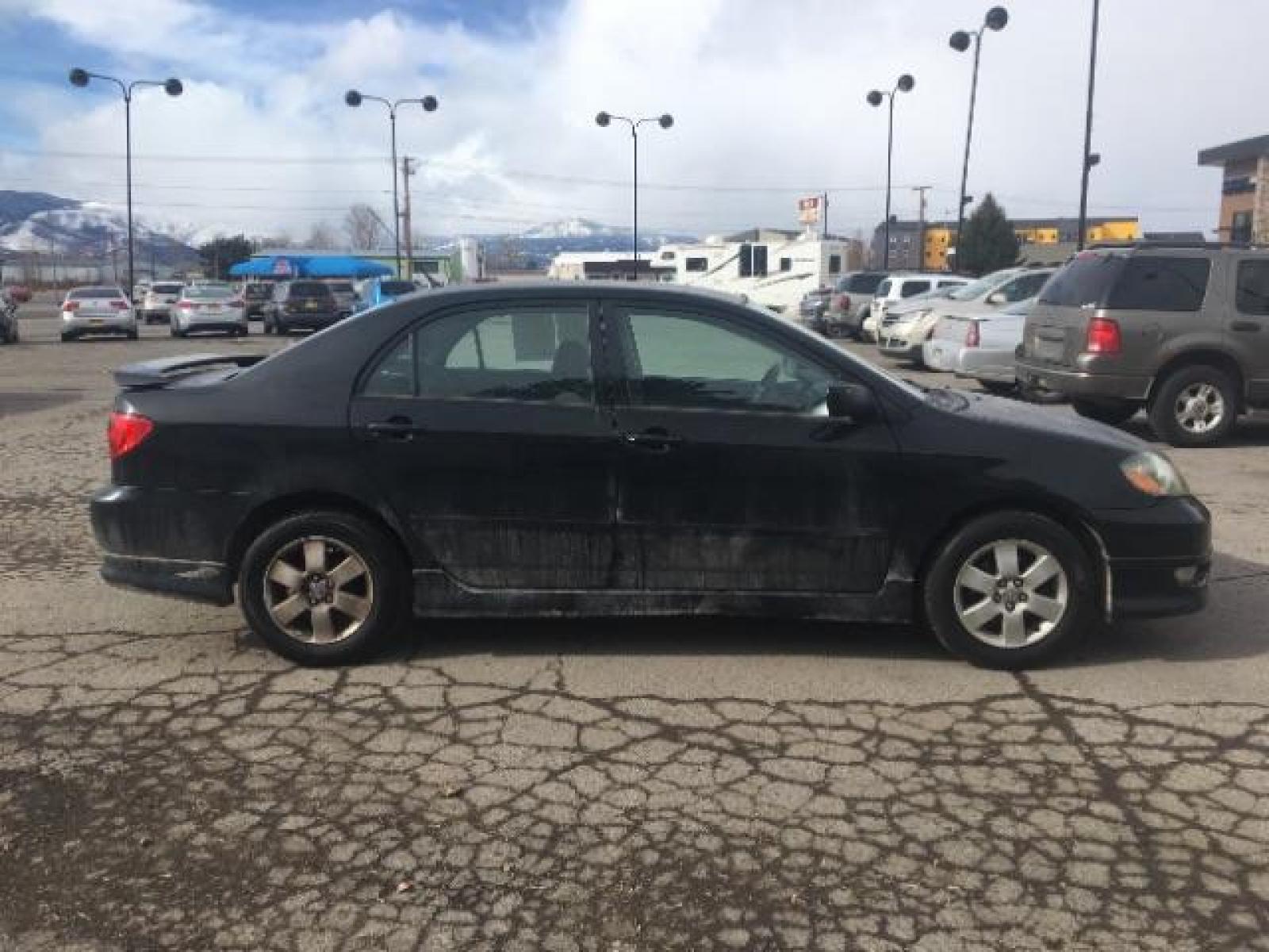2007 Black Sand Pearl Toyota Corolla S (1NXBR32E37Z) with an 1.8L L4 DOHC 16V engine, located at 1821 N Montana Ave, Helena, MT, 59601, (406) 543-1986, 46.603153, -112.020531 - Photo #2