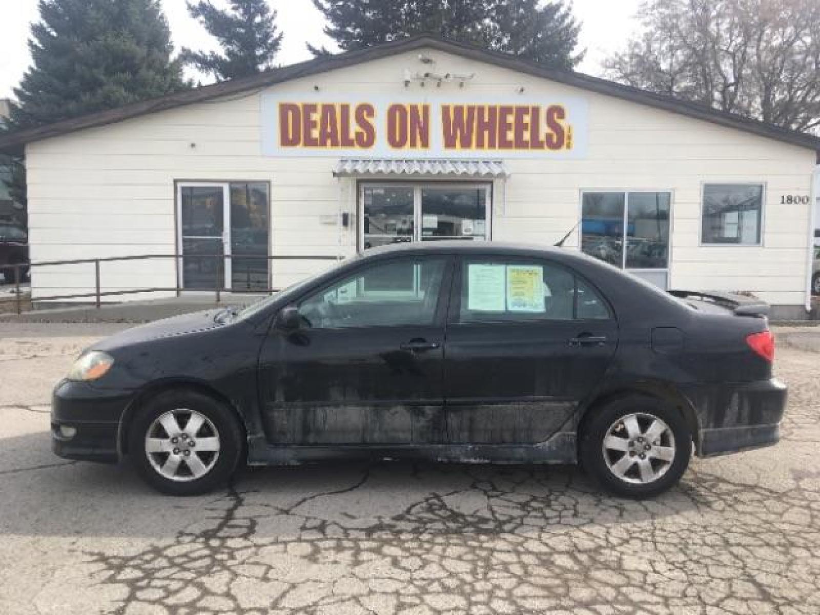 2007 Black Sand Pearl Toyota Corolla S (1NXBR32E37Z) with an 1.8L L4 DOHC 16V engine, located at 1821 N Montana Ave, Helena, MT, 59601, (406) 543-1986, 46.603153, -112.020531 - Photo #5