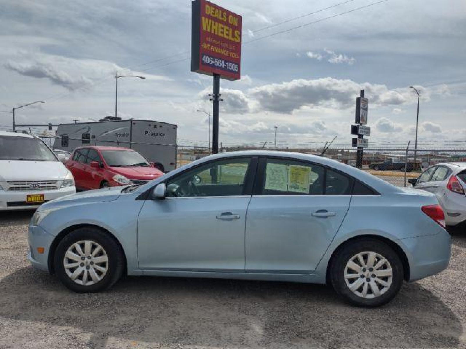 2011 Chevrolet Cruze 1LT (1G1PF5S91B7) with an 1.4L L4 DOHC 16V TURBO engine, 6-Speed Automatic transmission, located at 4801 10th Ave S,, Great Falls, MT, 59405, (406) 564-1505, 47.494347, -111.232239 - Photo #1