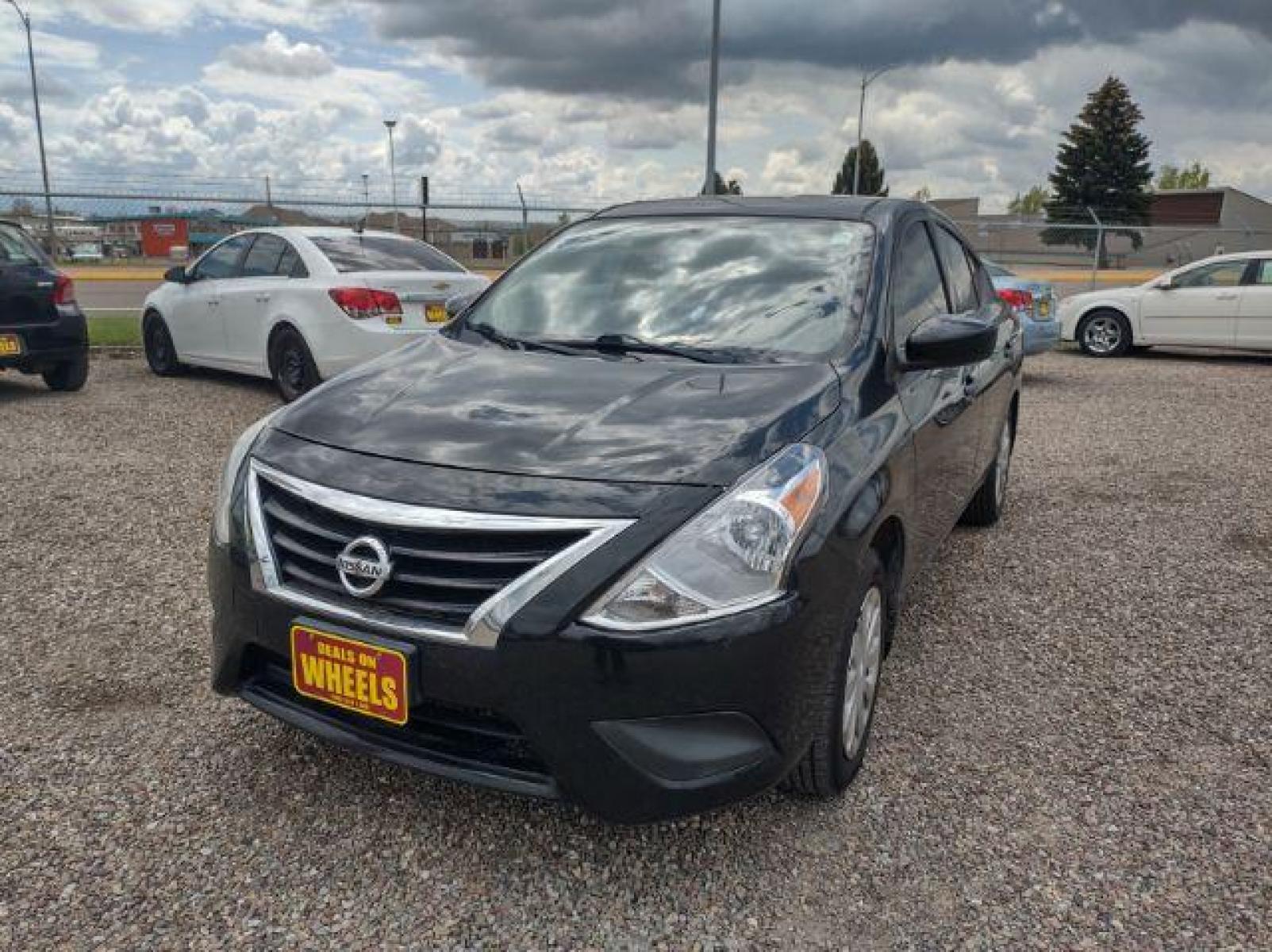 2017 Nissan Versa 1.6 S 5M (3N1CN7AP4HL) with an 1.6L L4 DOHC 16V engine, 5-Speed Manual transmission, located at 4801 10th Ave S,, Great Falls, MT, 59405, (406) 564-1505, 47.494347, -111.232239 - Photo #0