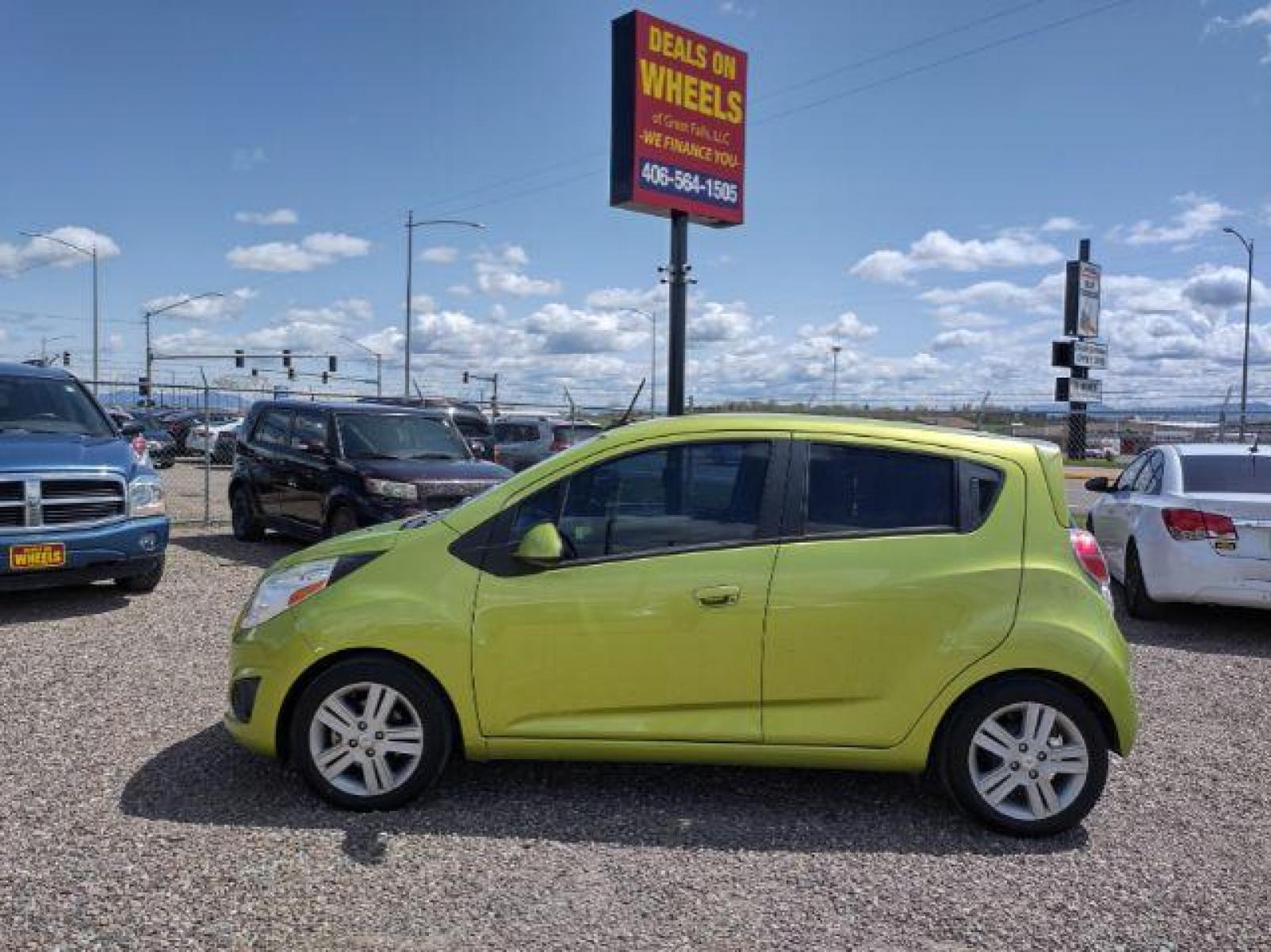 2014 Chevrolet Spark LS Manual (KL8CA6S98EC) with an 1.2L L4 16V DOHC engine, 5-Speed Manual transmission, located at 4801 10th Ave S,, Great Falls, MT, 59405, (406) 564-1505, 47.494347, -111.232239 - Photo #1