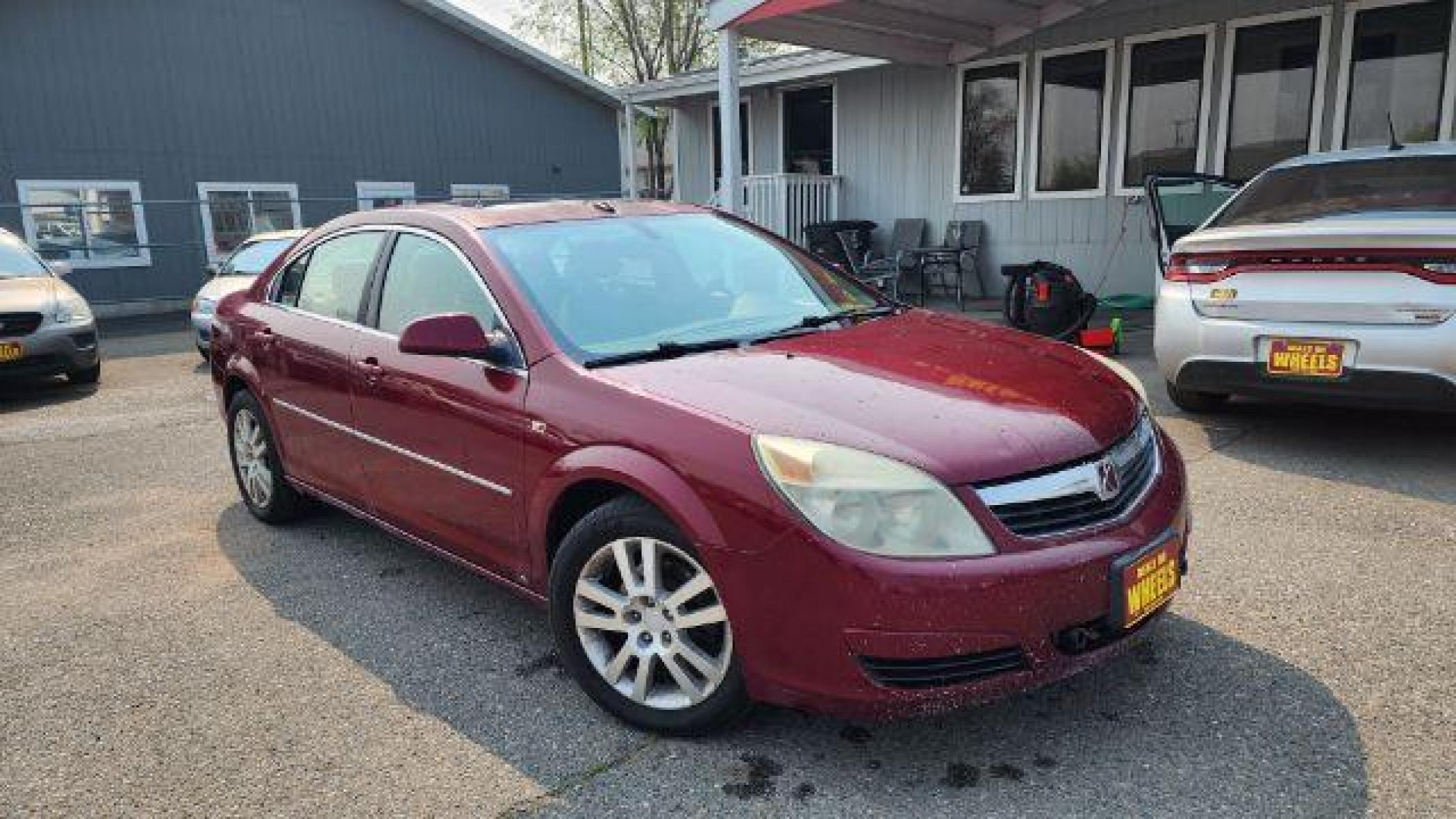 2008 Saturn Aura XE (1G8ZS57N48F) with an 3.5L V6 12V OHV engine, 4-Speed Automatic transmission, located at 1821 N Montana Ave, Helena, MT, 59601, (406) 422-1031, 46.603447, -112.022781 - Photo #2