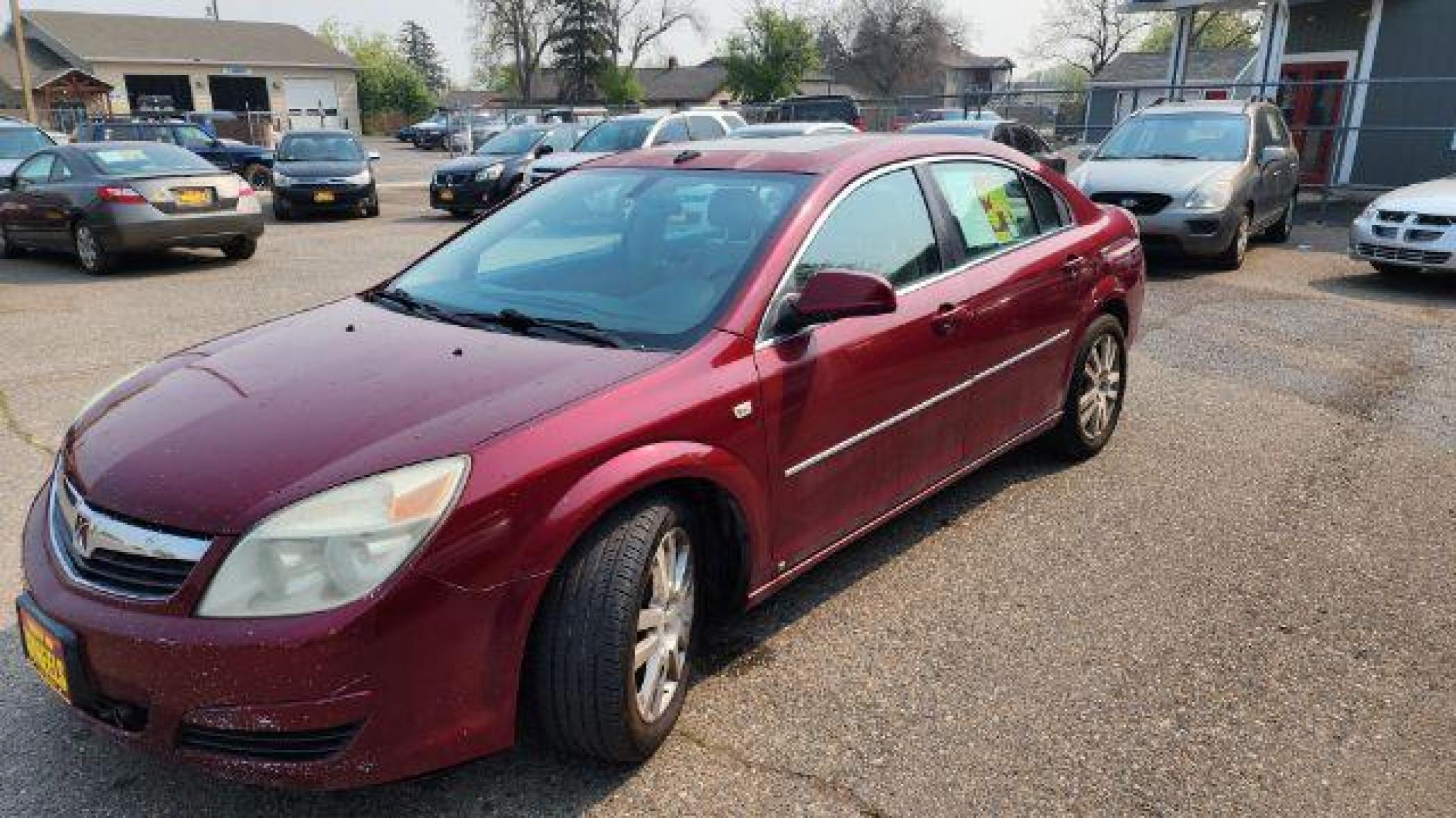 2008 Saturn Aura XE (1G8ZS57N48F) with an 3.5L V6 12V OHV engine, 4-Speed Automatic transmission, located at 1821 N Montana Ave, Helena, MT, 59601, (406) 422-1031, 46.603447, -112.022781 - Photo #0