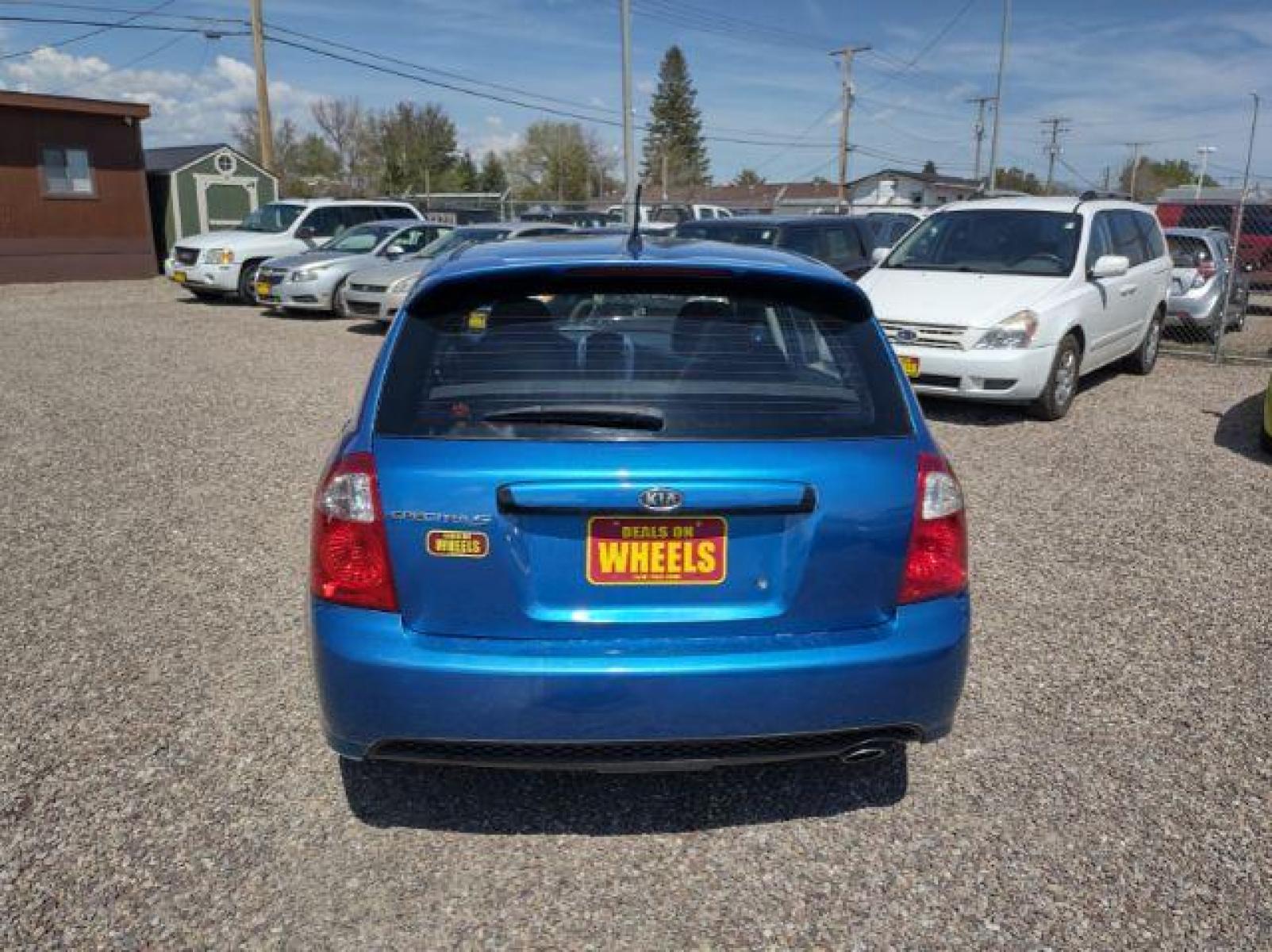 2008 Kia Spectra5 SX (KNAFE161485) with an 2.0L L4 DOHC 16V engine, 4-Speed Automatic transmission, located at 4801 10th Ave S,, Great Falls, MT, 59405, (406) 564-1505, 47.494347, -111.232239 - Photo #3